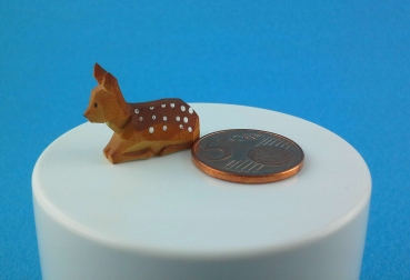 Preview: Rehkitz 2,5 cm, liegend